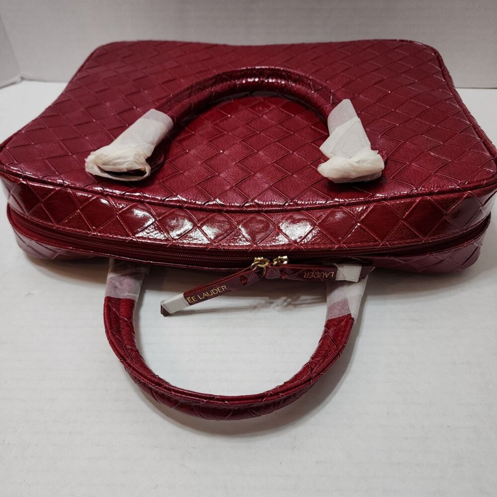 New Estee Lauder Make Up Case With Matching Compa… - image 3